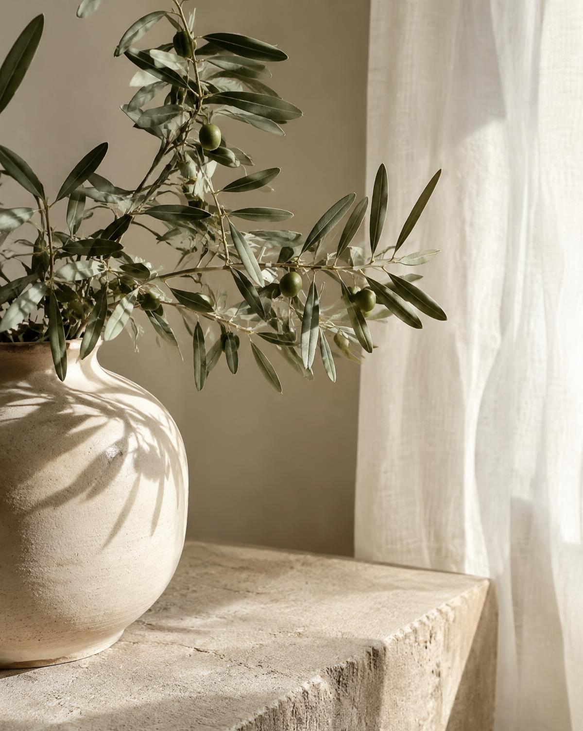 A quiet Central Valley still life with seasonal fruit and ceramics